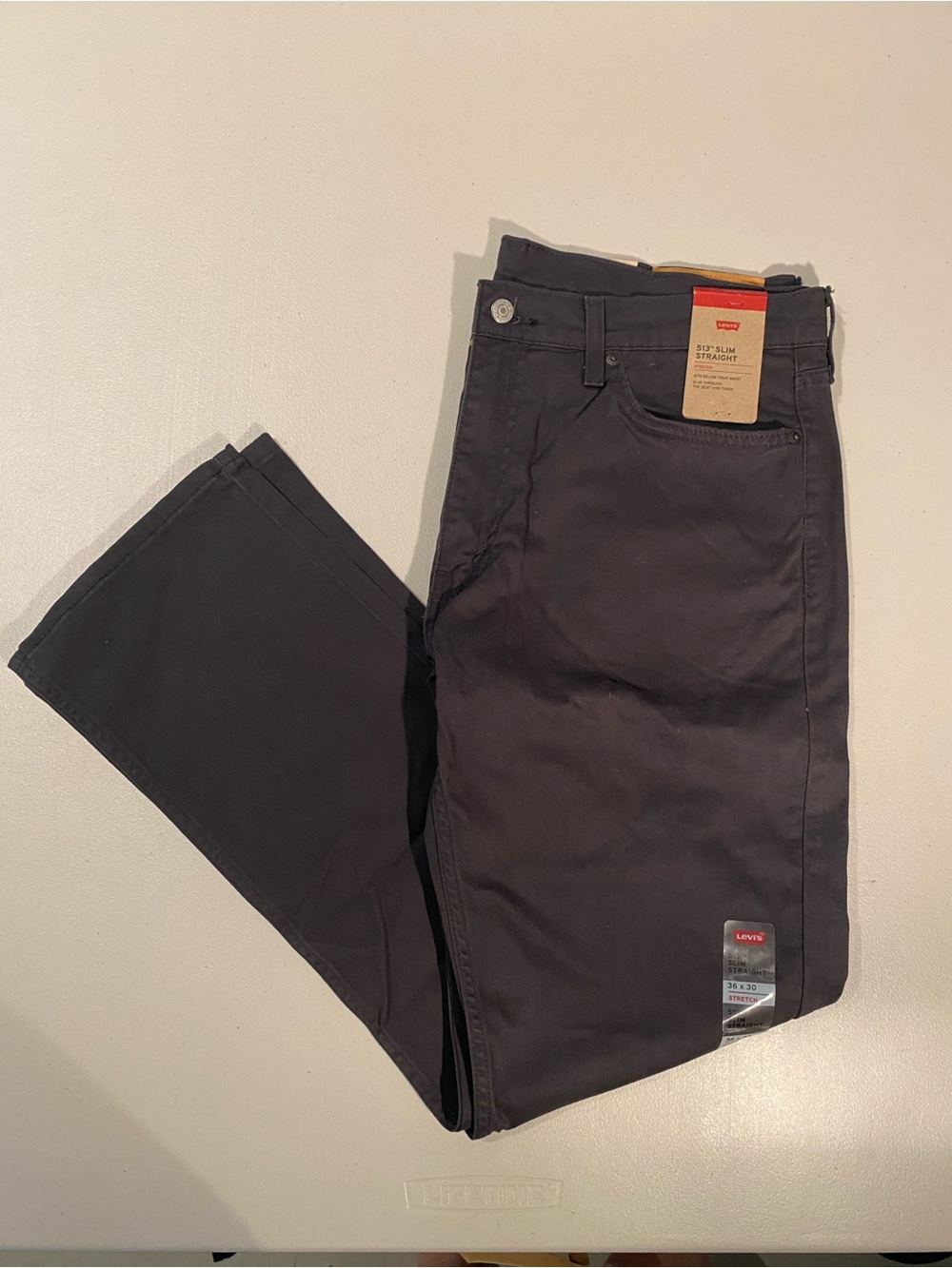 Levi's Dark Gray Slim Straight Men's Jean | 36/30